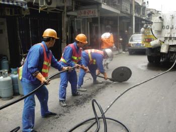 老街街道管道清洗