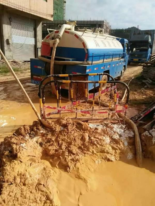 老街街道工地淤泥清淤