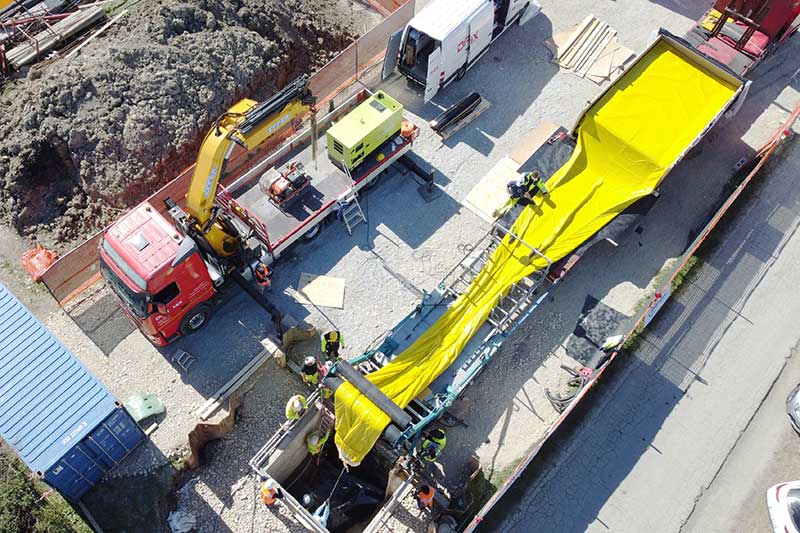 老街街道管道紫外光固化修复的步骤是怎样的？