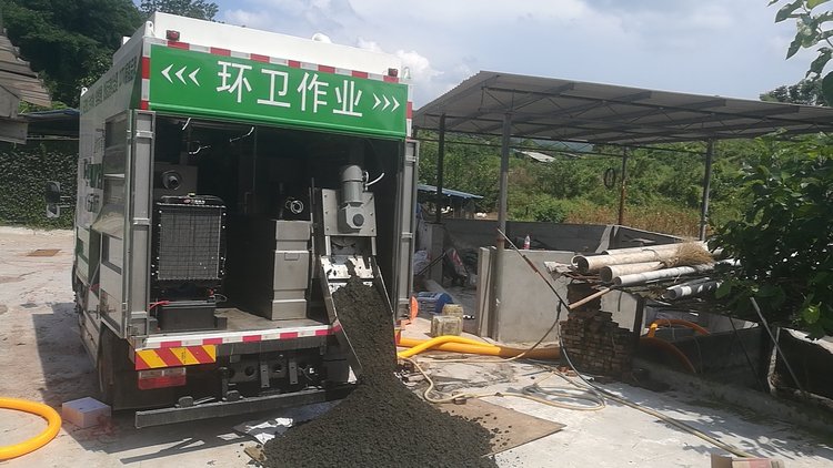 老街街道污泥干湿分离技术